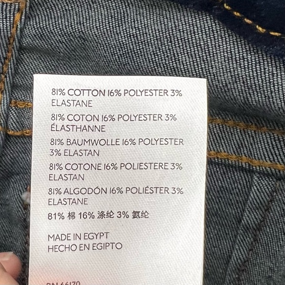 Free People Montana Dark Wash Skinny Jeans Size 24 NWOT. - Picture 7 of 10
